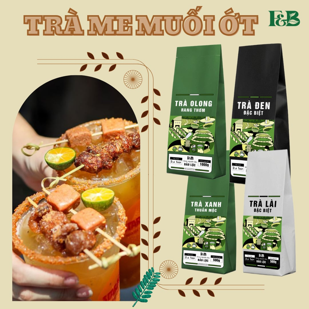 TRÀ ME MUỐI ỚT - TƯỞNG KHÔNG HỢP MÀ HỢP KHÔNG TƯỞNG