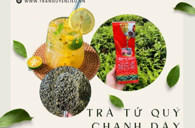 TRÀ TỨ QUÝ CHANH DÂY KIM QUẤT THƠM NGON, TỐT CHO SỨC KHOẺ